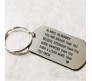 Motivational Safety Always Remember Dog Tag Military Style Inspirational Love Gift Keychain for Boys and Men, an ideal motivational gift and inspiration gift.