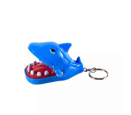 Dolphin Teeth Toy Keychain For Kids Whale Biting Finger Game Dentist Biting Finger Games