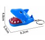 Dolphin Teeth Toy Keychain For Kids Whale Biting Finger Game Dentist Biting Finger Games