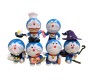 Set of 6 Doraemon Action Figure Set Cake Topper Showpiece Table Gift Toy