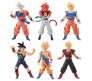 Anime Dragon Z Ball Super Saiyan Set of 6 Action Figure Goku DBZ 19 CM Figurine Manga Collectible Model Toy