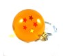 1 Pcs New Anime Dragon Z Ball 5 Stars Goku Keychain Keyring Gift Key Chain for Boys and Men