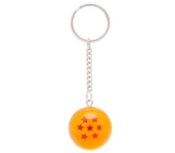 1 Pcs New Anime Dragon Z Ball 7 Stars Goku Keychain Keyring Gift Key Chain for Boys and Men