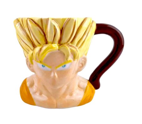 Anime Dragon Z Ball Goku Ceramic 3D Sculpted Coffee Mug