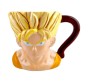 Anime Dragon Z Ball Goku Ceramic 3D Sculpted Coffee Mug