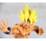 Anime Dragon Ball Z Resurrection Super Saiyan Son Goku Action Figure 24 cm Collectible for Office Desk & Study Table, Toy for Fans