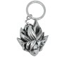 Dragon Z Ball Face Grey Goku Metal Keychain Key Chain for Car Bikes Key Ring