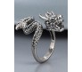 Dragon Ring Adjustable Vintage Antique Gothic Rings Silver Plated For Men and Women