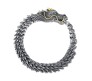 Dragon Scale GOT 12" mm Copper Bracelet with Hook Buckle Totem Silver Vintage Heavy Weight Retro Style Mens Bracelet 20cm