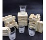 Drunken Tower Party or Adult Game Night Drinking Game Do Or Drink Tower Game Get Drunk With Shot Glass Set