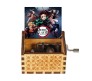 Wooden Demon Slayer Music Box Vintage Hand Crank Classical Musical Gifts for Birthday Gift for Men Boys Girls Women Multicolor