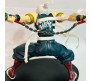 Anime 20cm Demon Slayer Tengen Uzui No Yaiba Action Figure Figurine with Stand