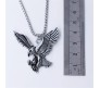 Eagle Pendant with Stainless Steel Eagle Chain for Men and Women - Eagle Locket with 24-Inch Round Box Chain for Men's Pendant D2