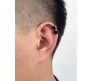 Stylish Black Set 12 Pcs Combo Clip On Ear Cuff Earrings Adjustable Korean Stainless Steel Punk Non Piercing Earings Without Piercing Clips for Women Girls Men Boys