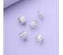 Stylish Silver Set 5 Pcs Combo Clip On Ear Cuff Earrings Adjustable Korean Stainless Steel Punk Non Piercing Earings Without Piercing Clips for Women Girls Men Boys