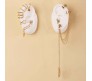 Stylish Gold Set 6 Pcs Combo Clip On Ear Cuff Earrings Adjustable Korean Stainless Steel Punk Non Piercing Earings Without Piercing Clips for Women Girls Men Boys