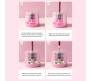 Electric Pencil Sharpener Automatic Battery Operated Or Manual Mode Compact Colored Desktop Pencil Sharpener for 6-8mm Pencils, for Kids, Artist, and Student Pink Transparent