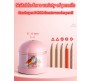 Pencil Sharpener Automatic Battery Operated Or Manual Mode Compact Colored Desktop Pencil Sharpener for 6-8mm Pencils, for Kids, Artist, and Student Unicorn