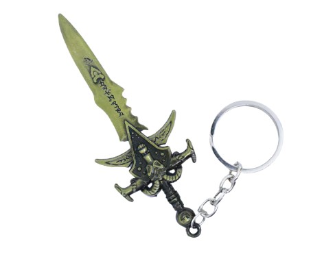 Dirilis Ertugrul Ghazi Sword Metal Keychain Key Chain Car Bikes Key Ring