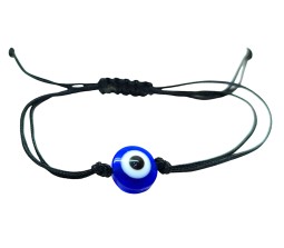 Black Thread Evil Eye Bracelet Adjustable Pull Nazar Battu Devil Protection Original For Boys and Men EP1