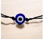 Handmade Black Thread Evil Eye Nazar Dhaga Anklet Combo Set of 2 Pieces Adjustable Pull Nazariya Anklets Nazar Battu Devil Protection Original for Women Girls