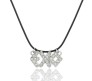 Exo Rhinestone Logo Kpop Music Band Pendant Necklace Fashion Jewellery Accessory for Girls and Women