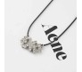 Exo Rhinestone Logo Kpop Music Band Pendant Necklace Fashion Jewellery Accessory for Girls and Women