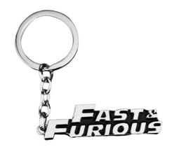 Fast and Furious Keychain Accessories Key Chain Metal Charm Ring Gifts Car Bike for Men and Women