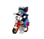 Tom Action Figure 12.5cm on Bike Decoration Merchandise Showpiece to Keep in Office Desk Table Gift Multicolor