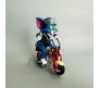 Tom Action Figure 12.5cm on Bike Decoration Merchandise Showpiece to Keep in Office Desk Table Gift Multicolor