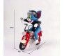 Tom Action Figure 12.5cm on Bike Decoration Merchandise Showpiece to Keep in Office Desk Table Gift Multicolor