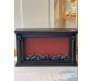 Fireplace LED Lamp with Realistic Flame Effect Big 25 Inch For Living Room, Bedroom, Indoor Decoration Electric Faux Fire Place Black2
