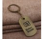 Fortnite Gamer Dog Tag Gaming Bronze Metal Keychain Key Chain for Car Bikes Key Ring