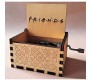 Wooden Friends Theme TV Series Music Box Vintage Hand Crank Classical Musical Gifts for Birthday Gift for Men Boys Girls Women Multicolor