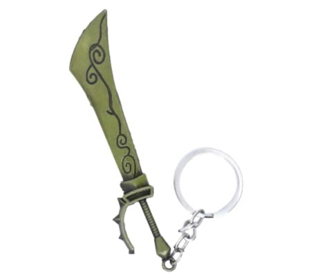 Game Dirilis Ertugrul Ghazi God of War Sword Metal Line Keychain Key Chain for Car Bike Men Women Key Ring