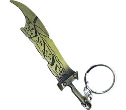 Game Dirilis Ertugrul Ghazi God of War Sword Metal Keychain Key Chain for Car Bike Men Women Key Ring