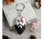 Game God of War Face Metal Keychain Key Chain for Car Bike Men Women Key Ring