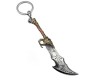 Game God of War Sword Metal Keychain Key Chain for Car Bike Men Women Key Ring