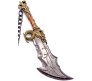 Game God of War Sword Metal Keychain Key Chain for Car Bike Men Women Key Ring