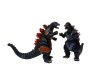 Godzilla Set of 8 Mothra Action Figure 10cm for Car Dashboard, Cake Decoration, Office Desk Study Table Multicolor 