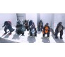 Godzilla Set of 9 Action Figure 9-10cm for Car Dashboard, Cake Decoration, Office Desk Study Table Multicolor 