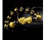 Elastic Feng Shui 8 mm Black Obsidian Onyx Bracelet Pixiu and Om Mani Dragon Lucky Charm with Gold-Plated Pi Yao, Padme Hum, Attract Wealth, Money & Good Luck for Men & Women