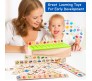 Montessori Educational Knowledge Classification Box Wooden Game Puzzle Sorting and Matching Toys for Toddlers Preschool 2 to 3 Years Multicolor