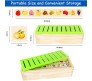 Montessori Educational Knowledge Classification Box Wooden Game Puzzle Sorting and Matching Toys for Toddlers Preschool 2 to 3 Years Multicolor