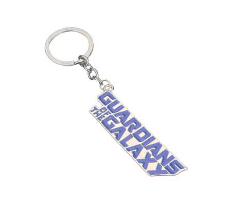 Guardians Of The Galaxy Metal Keychain Text Design Key Chain for Car Bikes Key Ring