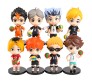Haikyuu Volleyball Anime Set of 8 Haikyu Action Figure 9-10CM Collectible Toy Manga Weeb Figurine