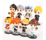 Haikyuu Volleyball Anime Set of 8 Haikyu Action Figure 9-10CM Collectible Toy Manga Weeb Figurine