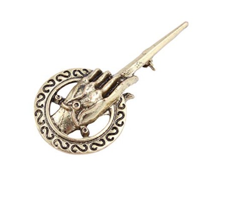 Game of Thrones Inspired Ned Stark Hand of King Pin Brooch For Men and Women