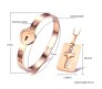 Stainless Steel Heart Lock Bracelet and Key Pendant Rose Gold Pendant Set for Couples Jewellery Set Valentine Gift For Couple