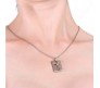 Stainless Steel Heart Lock Bracelet and Key Pendant Silver Pendant Set for Couples Jewellery Set Valentine Gift For Couple